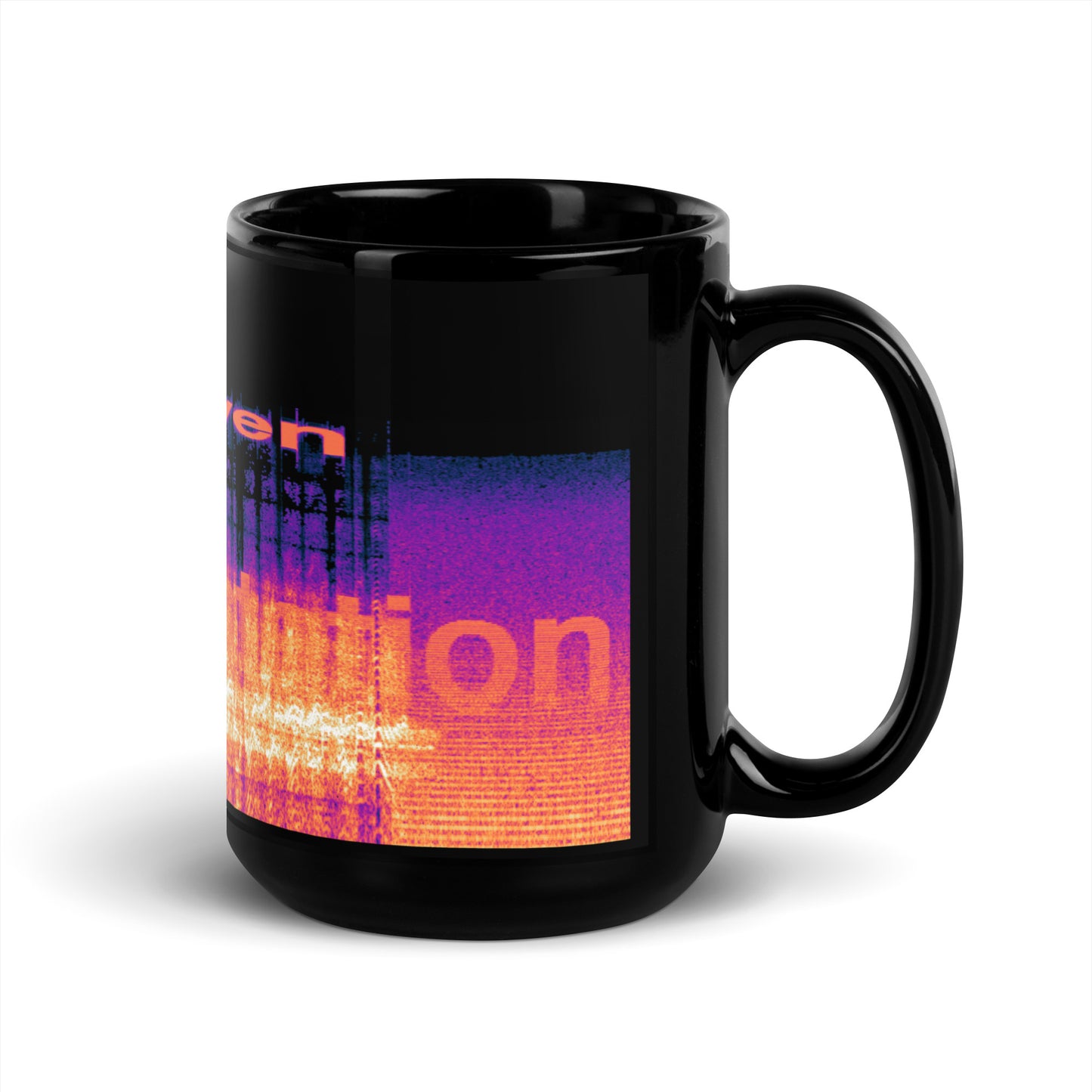 heaven is a radio station mug