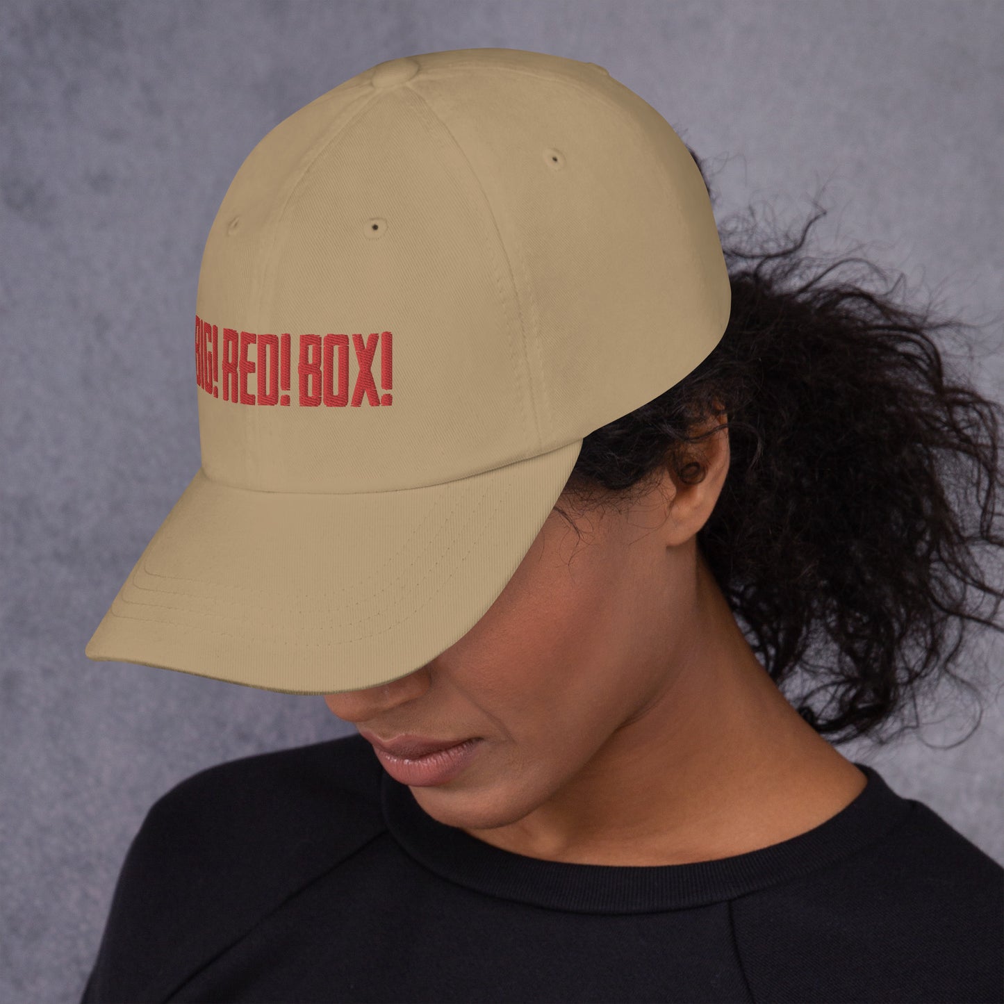 BIG! RED! BOX! dad hat