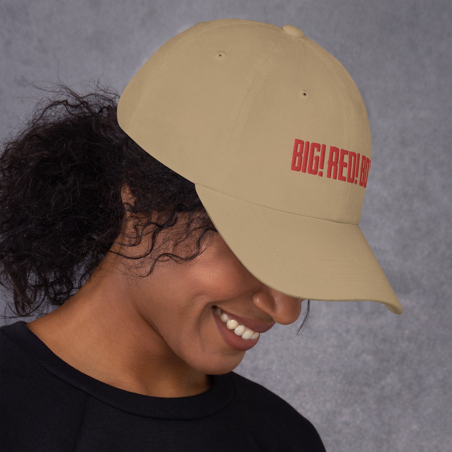 BIG! RED! BOX! dad hat