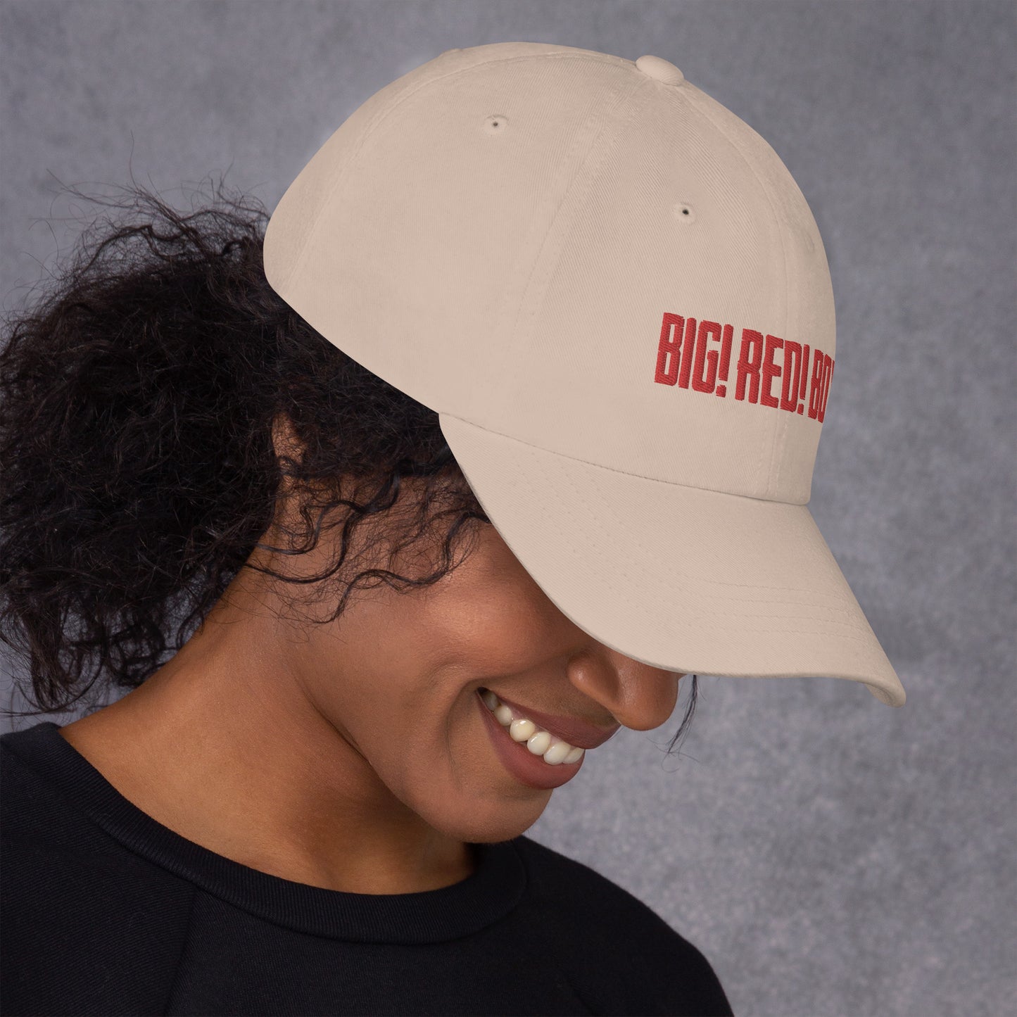 BIG! RED! BOX! dad hat