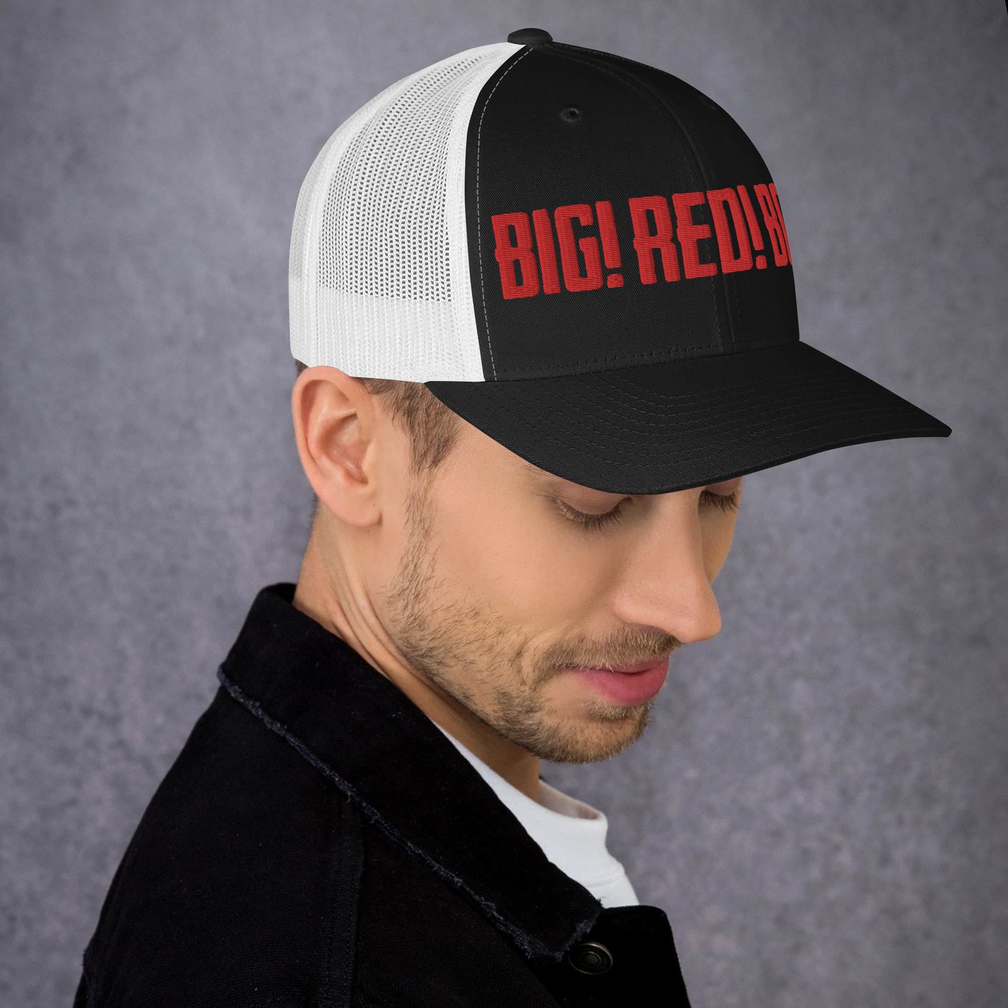 BIG! RED! BOX! trucker cap