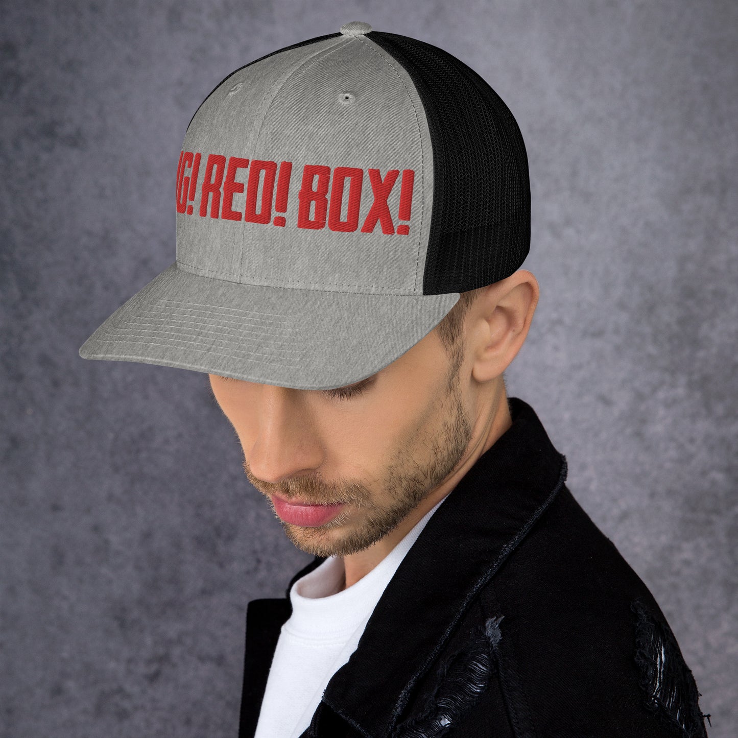 BIG! RED! BOX! trucker cap
