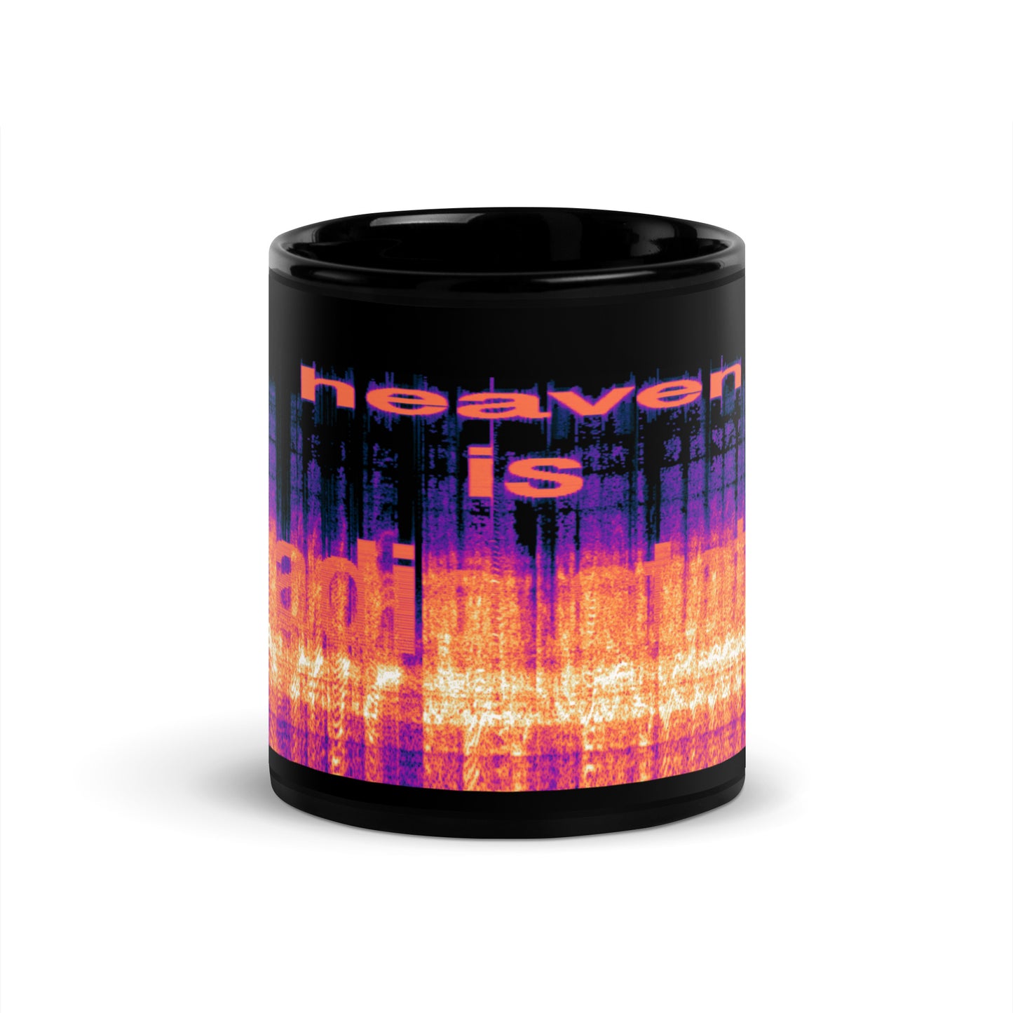 heaven is a radio station mug