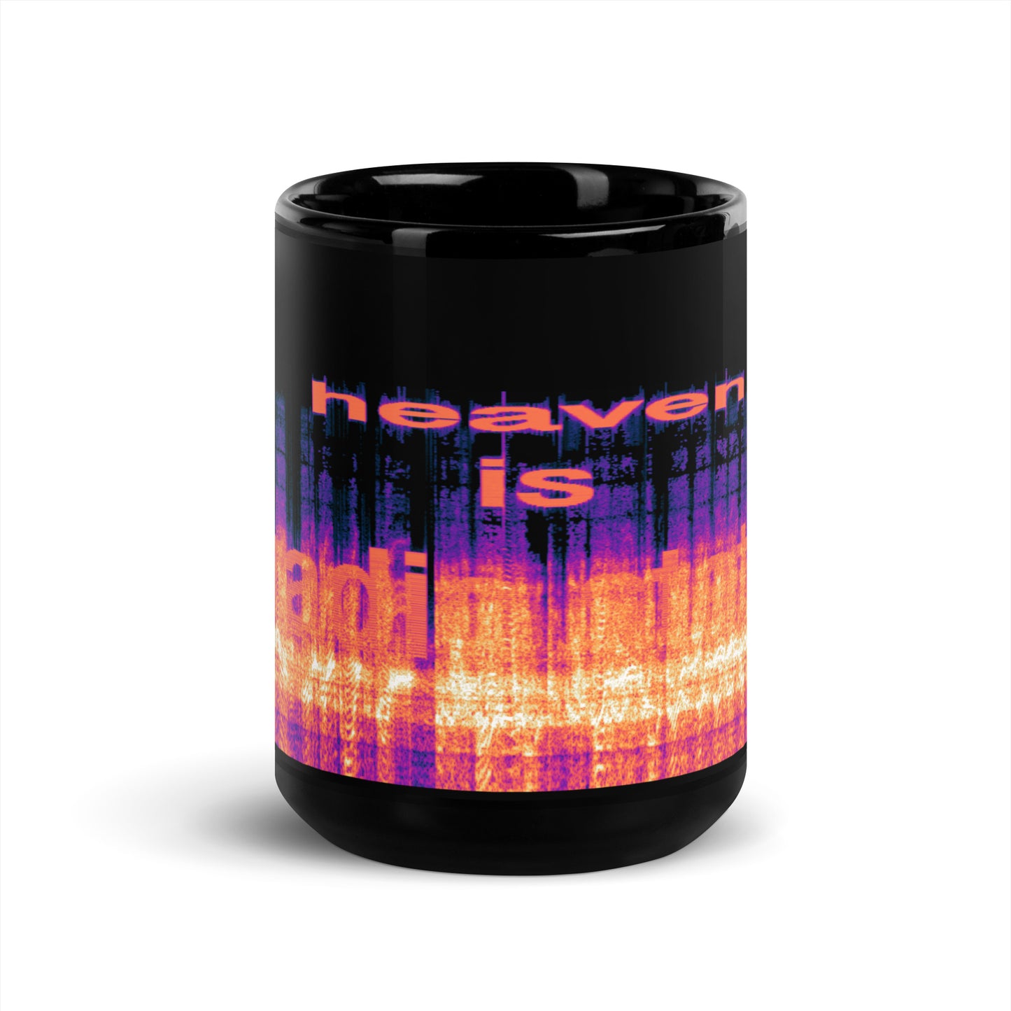 heaven is a radio station mug