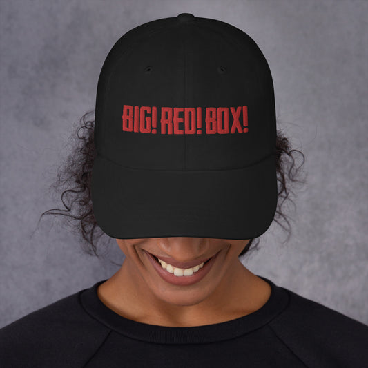 BIG! RED! BOX! dad hat