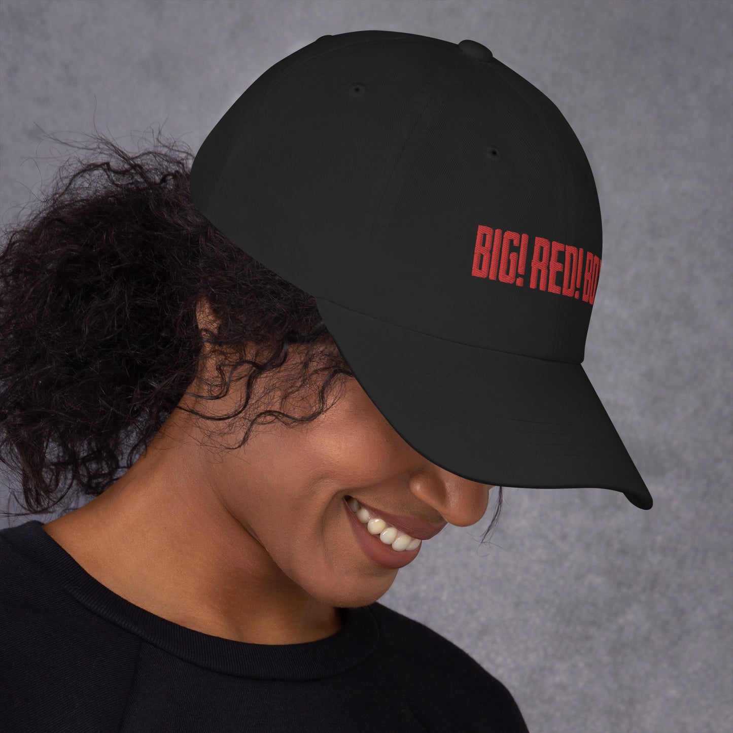 BIG! RED! BOX! dad hat