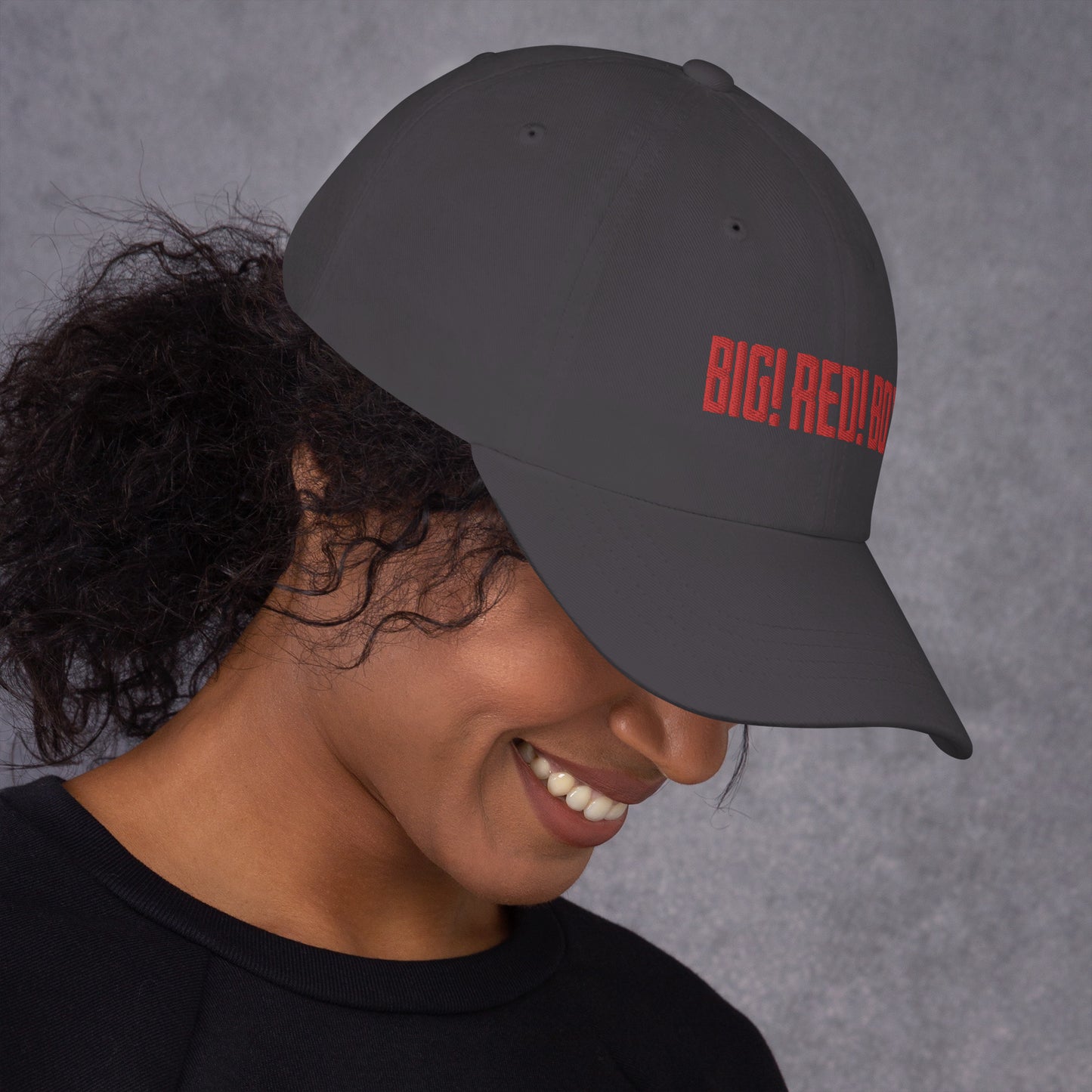 BIG! RED! BOX! dad hat