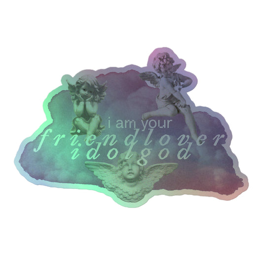 friendloveridolgod tati holographic stickers