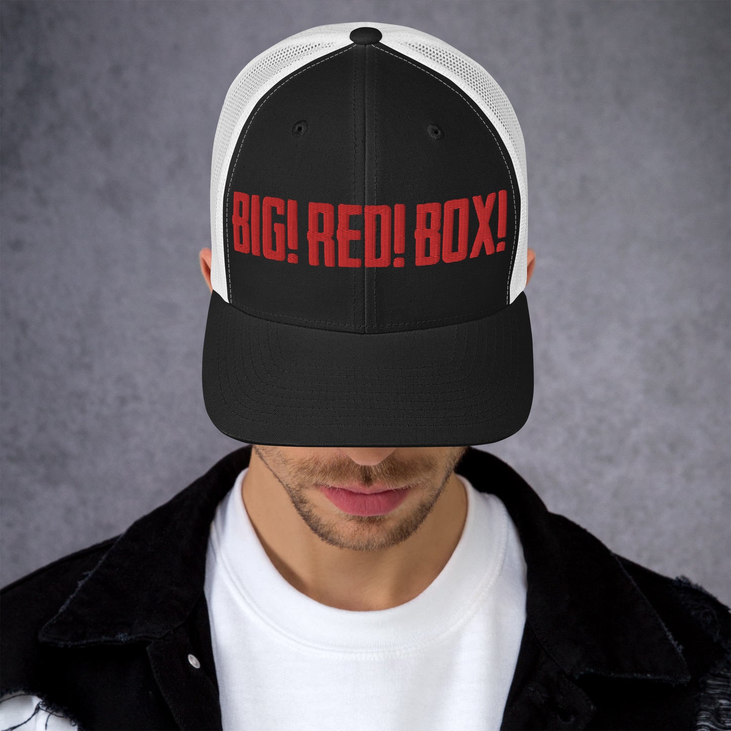 BIG! RED! BOX! trucker cap