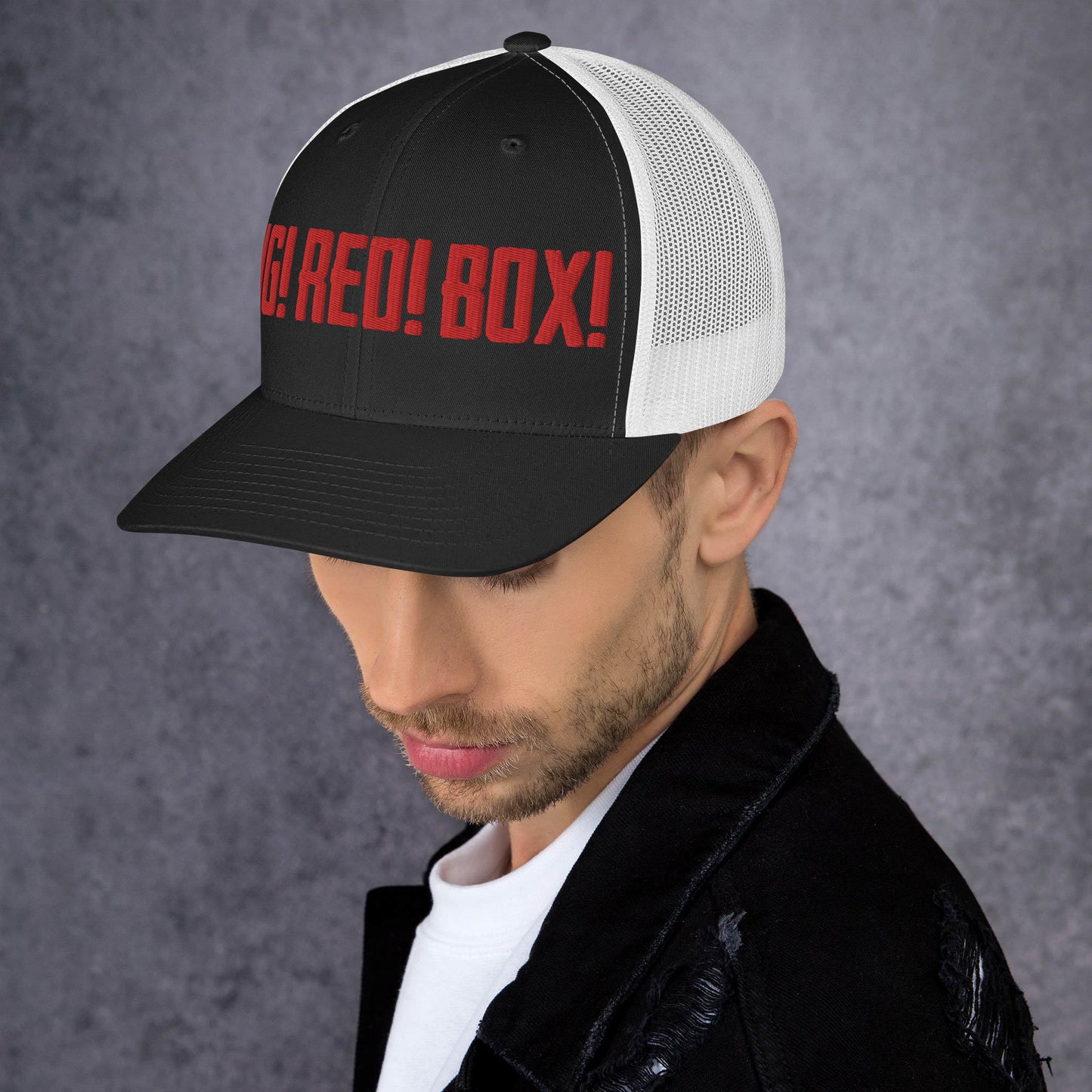 BIG! RED! BOX! trucker cap