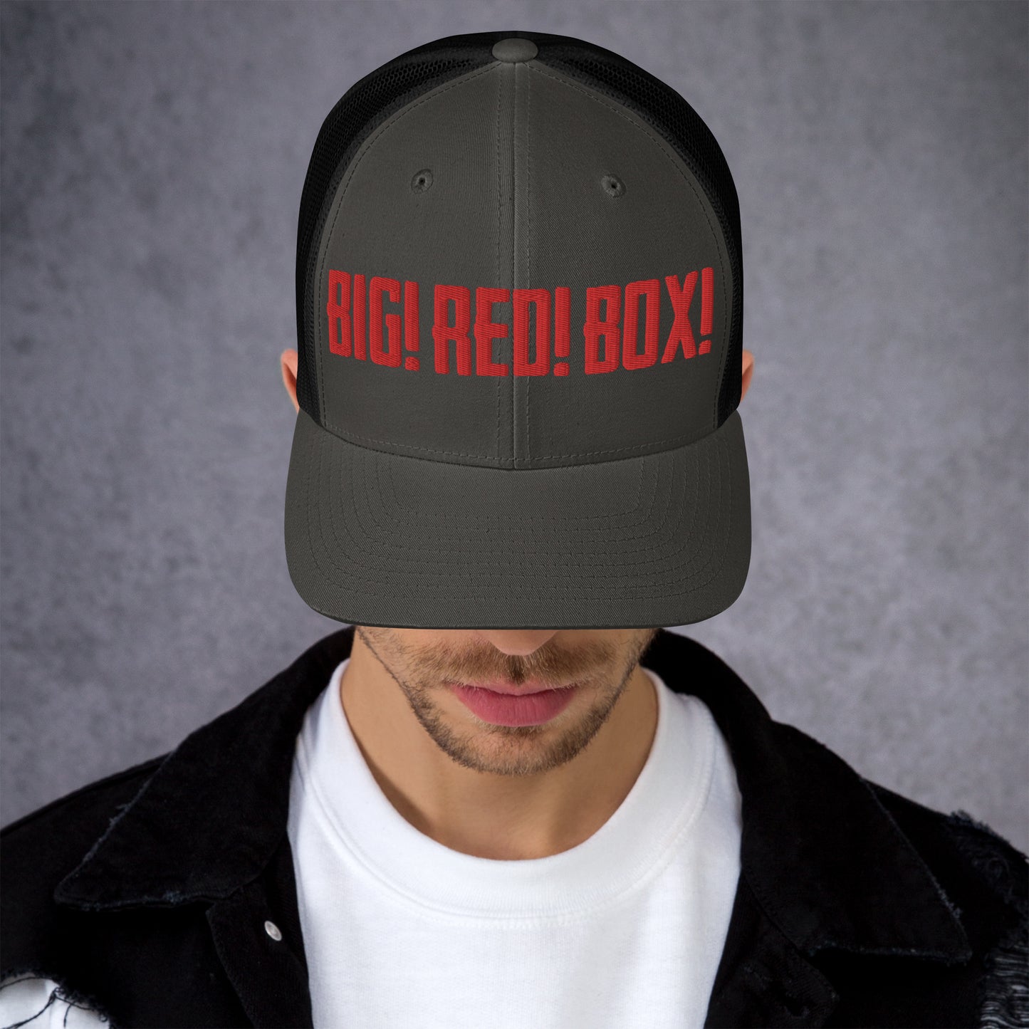 BIG! RED! BOX! trucker cap