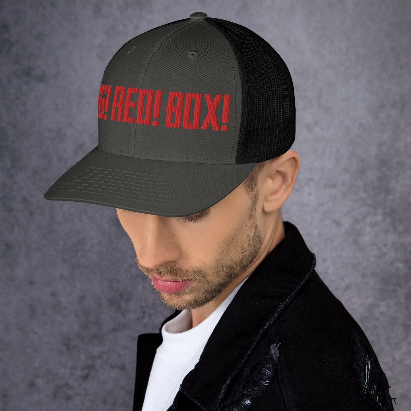 BIG! RED! BOX! trucker cap