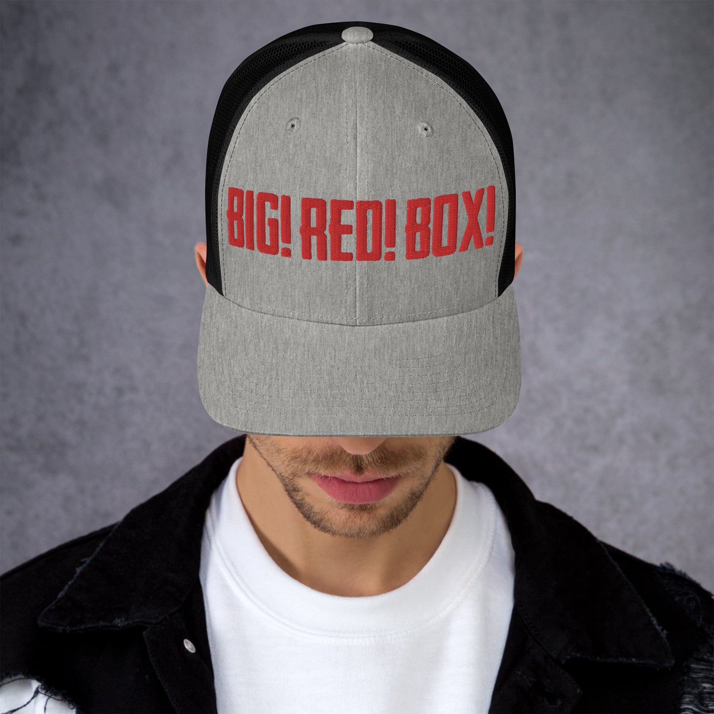 BIG! RED! BOX! trucker cap