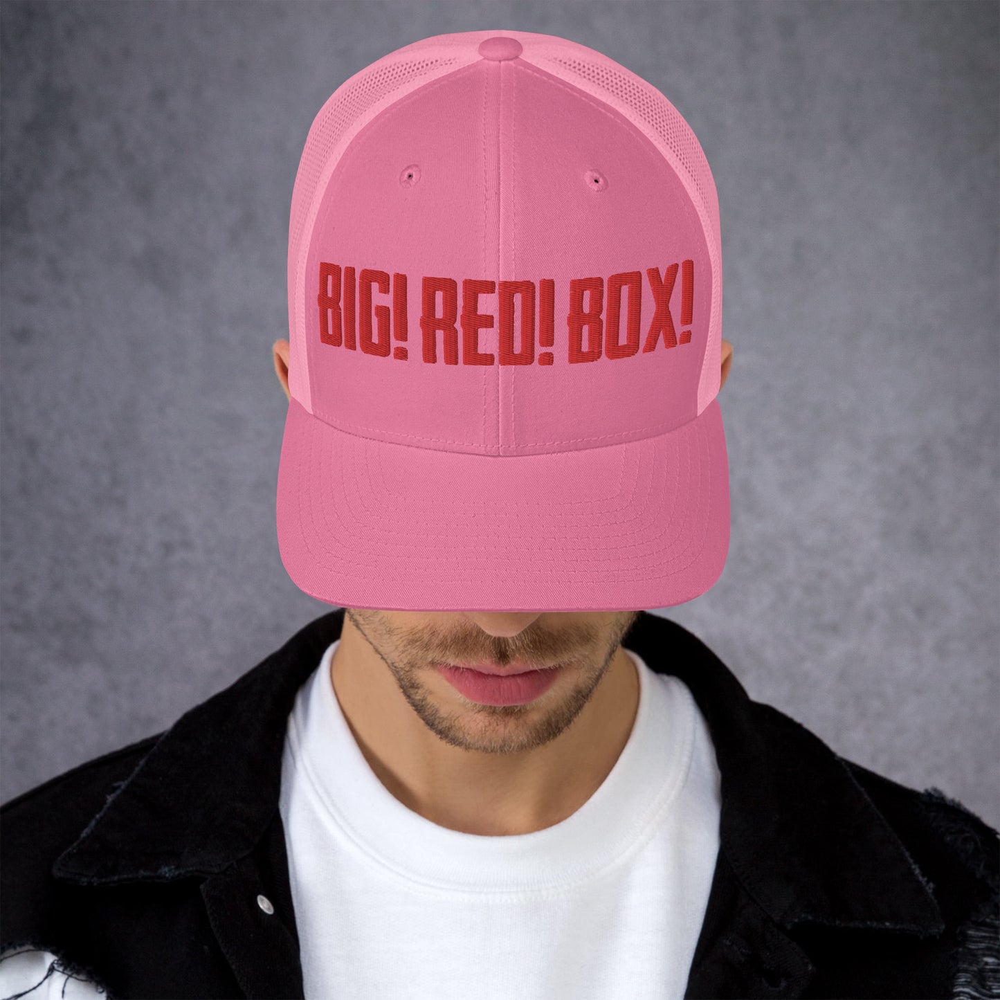 BIG! RED! BOX! trucker cap