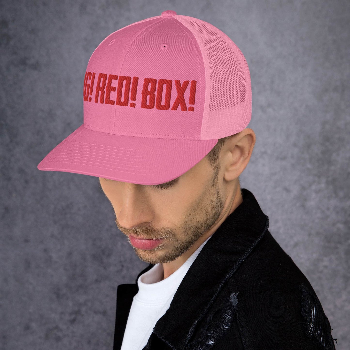 BIG! RED! BOX! trucker cap