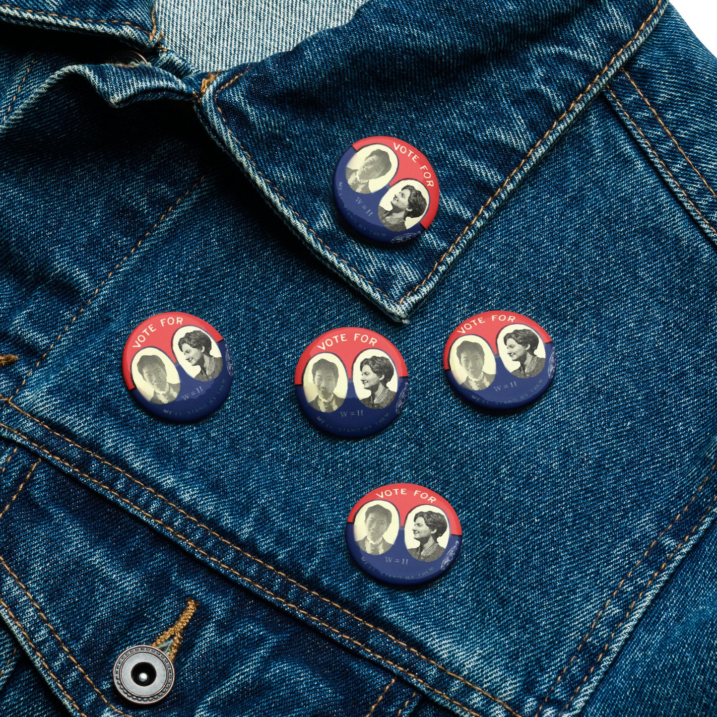 I Voted Radiograph! set of pins