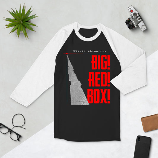 "songs for sinners" 3/4 sleeve raglan shirt