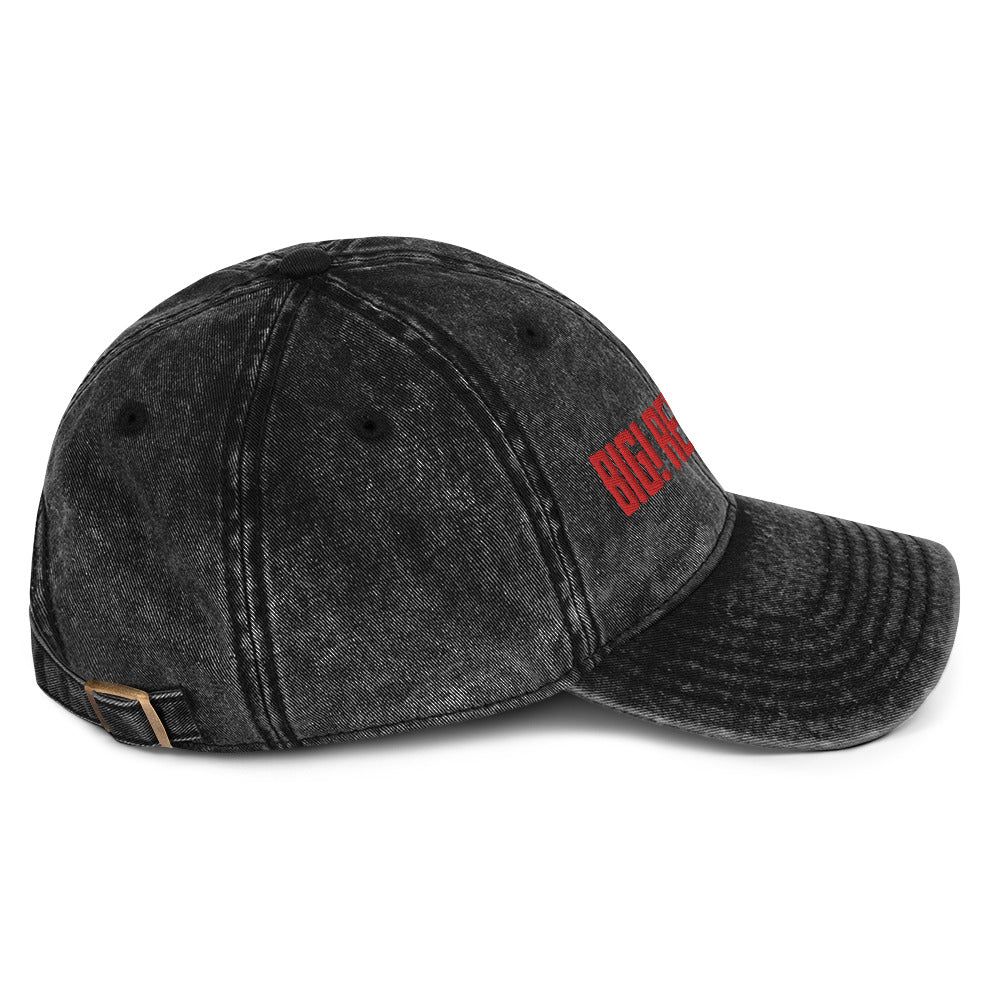 BIG! RED! BOX! vintage cotton twill cap